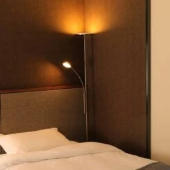 Lampada PIantana Da Terra Touch LED 36W 2000Lm 2 Luci Dimmerabile + Telecomando -Offerta economica OSRAM || Paulmann || ATMOSPHERA 53494764 5