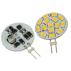 2 Pezzi Lampadine LED G4 Bispina DC AC 12V 24V 3,5W Bianco Freddo 6000K Con 15 SMD 5630 10V-30V -Offerta economica OSRAM || Paulmann || ATMOSPHERA 54558974 3