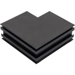 Connettore Ad L Verticale Per Binario Magnetico Monofase Da Superficie 20mm Nero77 Mm -Offerta economica OSRAM || Paulmann || ATMOSPHERA 54715393 5