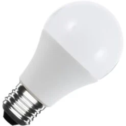 Lampadina LED E27 A60 12/24V AC/DC 10W No Flicker Bianco Naturale 4000K 360º