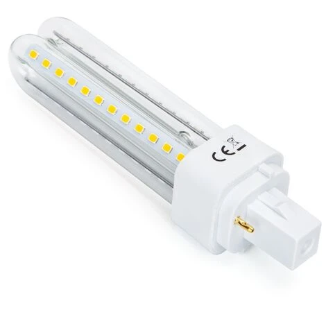 Lampadina Led G24d-3 (2 Pin) PL-C 11W Bianco Freddo 6400K Aigostar 4 Lampadina Led G24d-3 (2 Pin) PL-C 11W Bianco Freddo 6400K Aigostar - immagine 2
