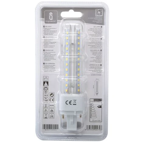 Lampadina Led G24d-3 (2 Pin) PL-C 11W Bianco Freddo 6400K Aigostar 6 Lampadina Led G24d-3 (2 Pin) PL-C 11W Bianco Freddo 6400K Aigostar - immagine 4