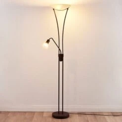 Lindby Felicia Lampada Terra Luce Lettura Ruggine -Offerta economica OSRAM || Paulmann || ATMOSPHERA 5614379 4