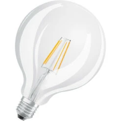 OSRAM Lampada LED - E27 - Bianco Caldo - 2700 K - 6,50 W - Sostituisce Lampade Ad Incandescenza 60W - Chiara - LED Retrofit CLASSIC GLOBE125