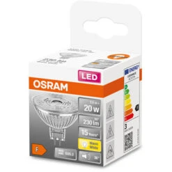 OSRAM LED-Lampada Con Riflettore - GU5.3 - Bianco Caldo - 2700 K - 2,60 W - 20W Equivalenti- LED STAR MR16 12 V -Offerta economica OSRAM || Paulmann || ATMOSPHERA 57112732 2