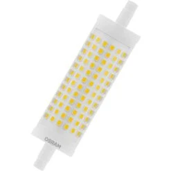 OSRAM LED LINE R7S DIM / Tubi LED: R7s, Dimmabile, 17,50 W, 150W Equivalenti, Chiara, Bianco Caldo, 2700 K