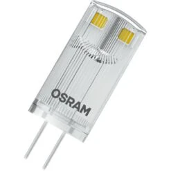 OSRAM LED BASE PIN G4 12 V / Lampada LED: G4, 0,90 W, 10W Equivalenti, Chiara, Bianco Caldo, 2700 K, Confezione Da 3