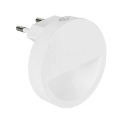 Luce Notturna A LED Con Sensore Rotondo E Visiera EDM - 0,5W - 5lm - 4000K - 04043