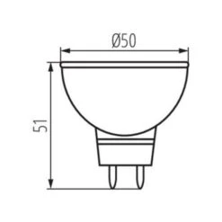 LAMPADINA LED TOMI LED5W MR16-WW - KANLUX - Luce CALDA 5 LAMPADINA LED TOMI LED5W MR16-WW - KANLUX - Luce CALDA -Offerta economica OSRAM || Paulmann || ATMOSPHERA 58090567 2