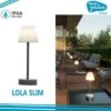 LOLA SLIM 30 2W ANTRACITE 4000K RICARICABILE USB IP44 - Luce NATURALE -Offerta economica OSRAM || Paulmann || ATMOSPHERA 58092232 1