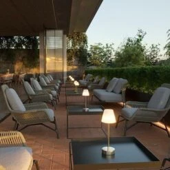 LOLA SLIM 30 2W ANTRACITE 4000K RICARICABILE USB IP44 - Luce NATURALE -Offerta economica OSRAM || Paulmann || ATMOSPHERA 58092232 2