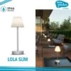 LOLA SLIM 30 2W SPACE GREY 40000K RICARICABILE USB IP44 -Offerta economica OSRAM || Paulmann || ATMOSPHERA 58092262 1