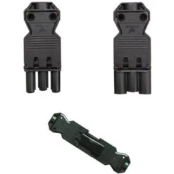 Conettore GST18 3 Poli Maschio-Femmina Nero12.7 Mm