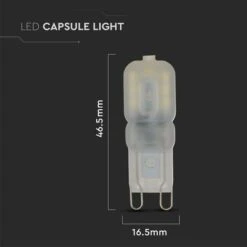 LAMPADINA LED FARETTO - 2.5W 230V G9 PLASTICA BIANCO NATURALE 4000K - Luce NATURALE -Offerta economica OSRAM || Paulmann || ATMOSPHERA 58242646 3