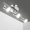 FARETTI DA SOFFITTO ORIENTABILI PLAFONIERA LED CON 3 FARETTI GU10 BASE LAMPADARIO DA SOFFITTO -Offerta economica OSRAM || Paulmann || ATMOSPHERA 59109162 1