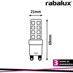 LAMPADINA G9 8W 3000K 800LM - Luce CALDA -Offerta economica OSRAM || Paulmann || ATMOSPHERA 60359459 2