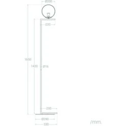 Lampada Da Terra Moonlight Dorato -Offerta economica OSRAM || Paulmann || ATMOSPHERA 62316178 5