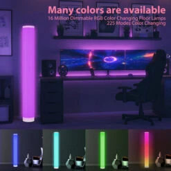 Randaco Lampada Da Terra A LED 2x 6W Lampada Ad Angolo Colorata Lampada Ad Angolo Per Lampada Da Terra RGB -Offerta economica OSRAM || Paulmann || ATMOSPHERA 63861197 3