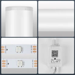 Randaco Lampada Da Terra A LED 2x 6W Lampada Ad Angolo Colorata Lampada Ad Angolo Per Lampada Da Terra RGB -Offerta economica OSRAM || Paulmann || ATMOSPHERA 63861197 5