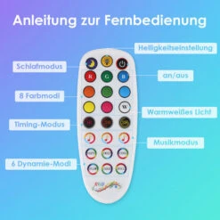 Randaco Lampada Da Terra LED 7W LED Colorata Lampada Da Terra Ad Angolo Dimmerabile RGB A Colonna Luminosa Colorata -Offerta economica OSRAM || Paulmann || ATMOSPHERA 63861430 3