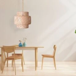 Lampada A Sospensione In Vimini "ONNA". Colore Corda 10 Lampada A Sospensione In Vimini "ONNA". Colore Corda -Offerta economica OSRAM || Paulmann || ATMOSPHERA 64499002 4