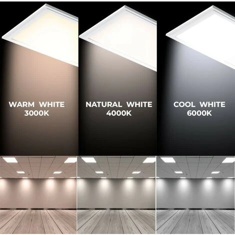 Confezione Di 10 Pannelli Sottili LED 600x600mm 44W UGR19 Philips Driver Temperatura Di Colore Bianco Caldo 3000K 6 Confezione Di 10 Pannelli Sottili LED 600x600mm 44W UGR19 Philips Driver Temperatura Di Colore Bianco Caldo 3000K - immagine 4
