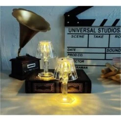 Mini Lampada Led Tavolo Senza Fili Effetto Cristallo Luce Calda Diamantata -Offerta economica OSRAM || Paulmann || ATMOSPHERA 64515950 5