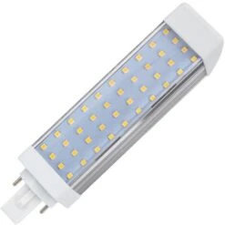Lampadina LED G24 9W Bianco Freddo 5000K - 5500K 35 Mm120º