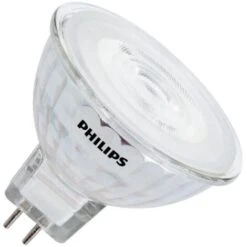 Philips Lampadina LED GU5.3 MR16 12V Regolabile SpotVLE 36º 7W Bianco Caldo 3000K