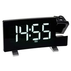 Sveglia TFA Dostmann Con Proiettore, 60.5015.02, Incl. Funzione Di Ricarica USB, Radio FM, Con 2 Allarmi, Colore Nero Con Numeri Luminosi Bianchi, 180 X 48 X 100 Mm, 180 X 48 X 100 Mm -Offerta economica OSRAM || Paulmann || ATMOSPHERA 64848069 4