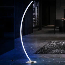 Lampada Da Terra, Dimmerabile Con Telecomando, Lampada Soggiorno, Lampada Ad Arco, Lampada Da Terra, Cambia Colore RGB Circuito CCT, Dimmerabile, LED 21W 1300lm Bianco Caldo-bianco Freddo -Offerta economica OSRAM || Paulmann || ATMOSPHERA 66172354 5