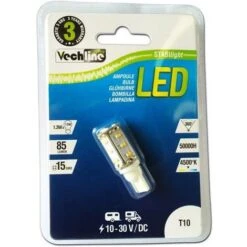 Lampadina LED T10 12V 24V Camper Camion 4500K