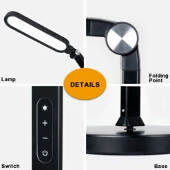 2 En 1 Lampadaire En Bois LED Lampe De Lecture Debout Pour Le Travail Et L'artisanat, Avec Variateur De Lumière 11 2 En 1 Lampadaire En Bois LED Lampe De Lecture Debout Pour Le Travail Et L'artisanat, Avec Variateur De Lumière -Offerta economica OSRAM || Paulmann || ATMOSPHERA 67699372 5