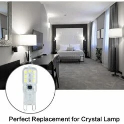 Lampadina LED G9, Bianco Freddo 6000K, LED G9 3W (equivalente A Lampadine Alogene 33W), AC 220-240V - Angolo Del Fascio 360°, Confezione Da 6 [Classe Di Efficienza Energetica A+] -Offerta economica OSRAM || Paulmann || ATMOSPHERA 67913374 5