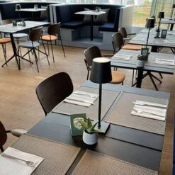 Lampada Da Tavolo Led Touch Polly Nera 5W Portatile A Batteria Ricaricabile USB Dimmerabile Wisdom -Offerta economica OSRAM || Paulmann || ATMOSPHERA 67939983 3