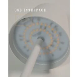 Trade Shop - Lampada Da Tavolo A Led Usb Ricaricabile Bianco Per Interno Ed Esterno 3 Colori -Offerta economica OSRAM || Paulmann || ATMOSPHERA 68110375 5