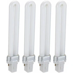 GroupM IT4pcs (1 9w) Lampadina A Forma Di H Tubo Lampada Da Tavolo Protezione Occhi