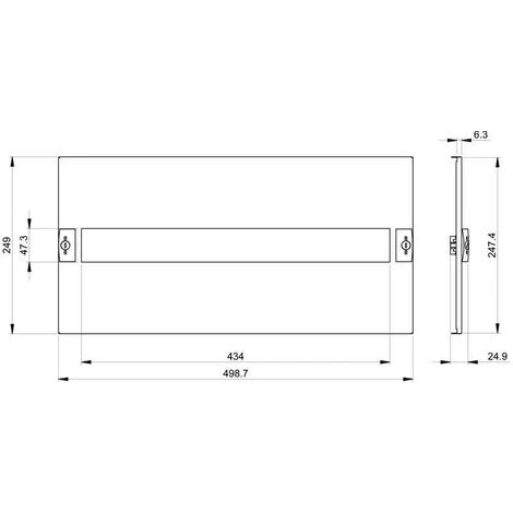 Schneider® Piastra Frontale Modulare Schneider PrismaSet W600/650 5M LVS03205 4 Schneider® Piastra Frontale Modulare Schneider PrismaSet W600/650 5M LVS03205 - immagine 2