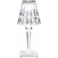 LAMPADA DA TAVOLO LED RICARICABILE PER BAR RISTORANTI HOTEL PUB TRASPARENTE -Offerta economica OSRAM || Paulmann || ATMOSPHERA 70422089 2
