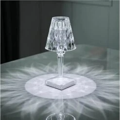 LAMPADA DA TAVOLO LED RICARICABILE PER BAR RISTORANTI HOTEL PUB TRASPARENTE -Offerta economica OSRAM || Paulmann || ATMOSPHERA 70422089 4