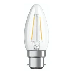 OSRAM LED Star Classic B25, Lampada LED A Filamento Chiaro A Forma Di Candela, Base B22d, Bianco Caldo (2700K), Sostituzione Di Lampadine Convenzionali Da 25W, Confezione Da 1 -Offerta economica OSRAM || Paulmann || ATMOSPHERA 70714834 2
