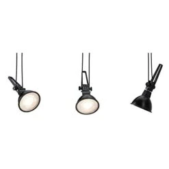Paulmann CorDuo, Punto Luce Singolo Per Sistema Di Cavi Per Faretti, 94489, Comet, Massima CC: 12V 50 Watt, Estensibile, Nero, Opaco, In Metallo, GU 5,3, Senza Lampadine -Offerta economica OSRAM || Paulmann || ATMOSPHERA 70725273 3