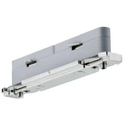Paulmann URail System Light&Easy 95136 Componente Per Sistema Su Binario Ad Alta Tensione Connettore Dritto Argento