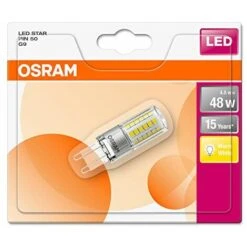 OSRAM Capsula Lampadina LED, 4.8 W Equivalenti 48 W, Attacco G9, Luce Calda 2700K, Confezione Da 1 Pezzo -Offerta economica OSRAM || Paulmann || ATMOSPHERA 70787763 4