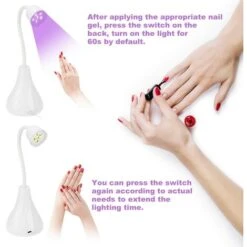 Lampada UV Per Unghie, 18W LED Lampada UV Per Gel Per Unghie Asciugatrice Per Unghie Ad Asciugatura Rapida Con Timer 60s Asciugamani Per Unghie Portatile Con Rotazione A 360° Lampada Per Unghie UV Per -Offerta economica OSRAM || Paulmann || ATMOSPHERA 70835378 5