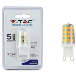 LED LAMPADINA SAMSUNG CHIP G9 3W PLASTICA 4000K