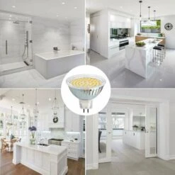 Lampadina LED GU5.3 12V 3W Bianco Freddo 6000K, Ø50mm, 120 Gradi, GU5.3 Equivalente 35W 50W, 500LM, AC/DC 12V, MR16 GU5.3 Faretto LED Per Cucina/Bagno/Armadio, Non Dimmerabile, Set Di 6 -Offerta economica OSRAM || Paulmann || ATMOSPHERA 71296768 4