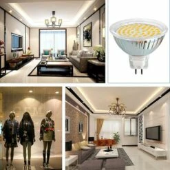 Lampadina LED GU5.3 12V 3W Bianco Freddo 6000K, Ø50mm, 120 Gradi, GU5.3 Equivalente 35W 50W, 500LM, AC/DC 12V, MR16 GU5.3 Faretto LED Per Cucina/Bagno/Armadio, Non Dimmerabile, Set Di 6 -Offerta economica OSRAM || Paulmann || ATMOSPHERA 71296768 5