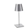 Trade Shop - Lampada Tavolo Led Senza Fili Ricaricabile Usb Per Interno Esterno Luce Calda Silver -Offerta economica OSRAM || Paulmann || ATMOSPHERA 71485060 1
