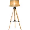 Homcom Lampada Da Terra Design Con Treppiede In Legno Altezza Regolabile, Beige -Offerta economica OSRAM || Paulmann || ATMOSPHERA 7214077 1